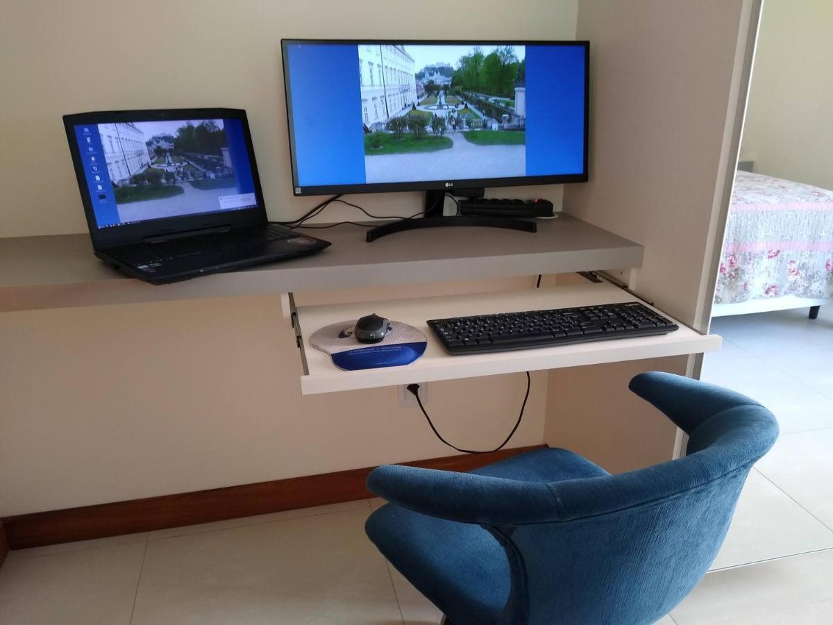 Apartamento A Beira Mar Completo Com Churrasqueira Florianopolis Exterior photo